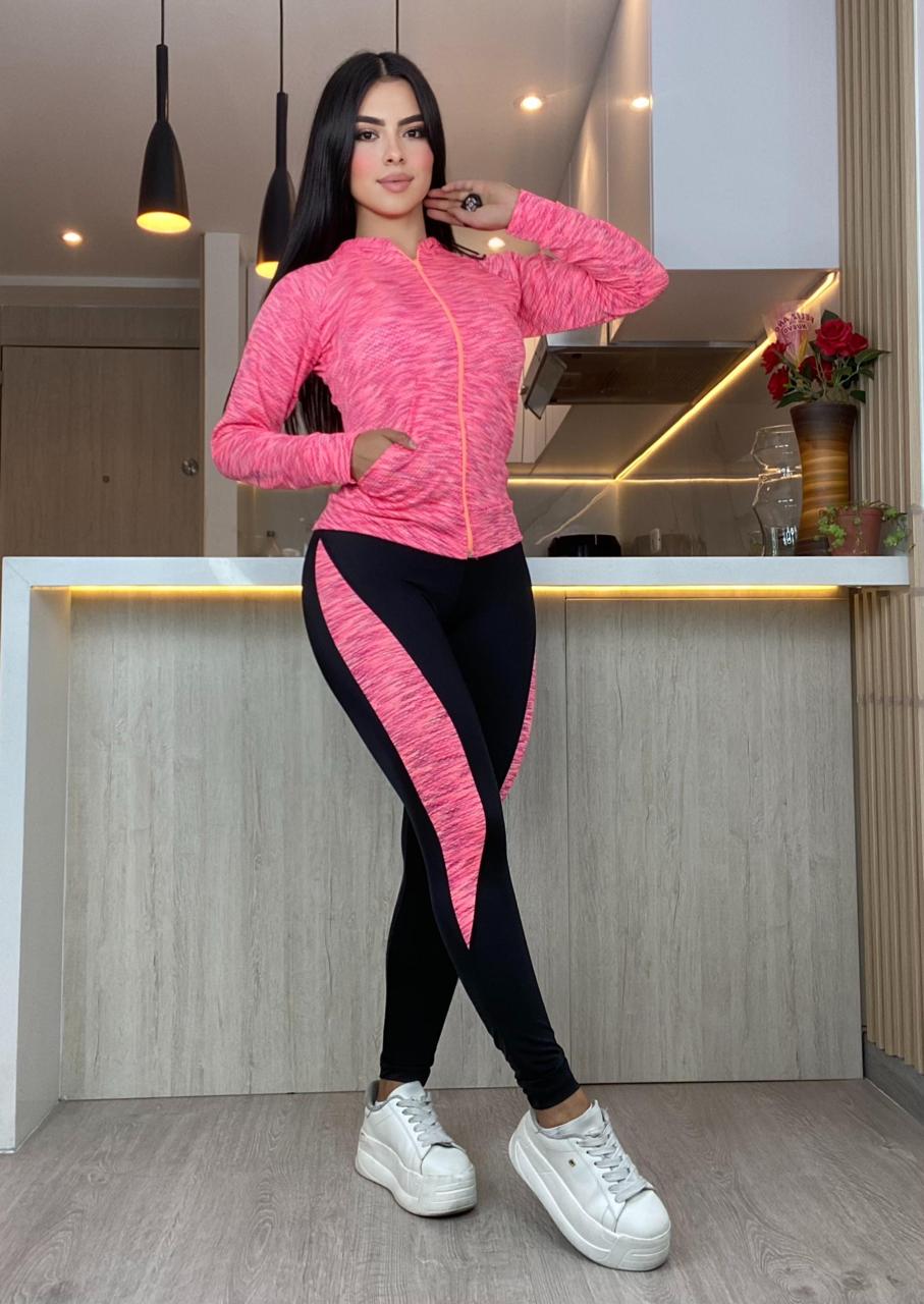 Conjunto 2 Piezas - Leggings y Chaqueta Ref: 10035