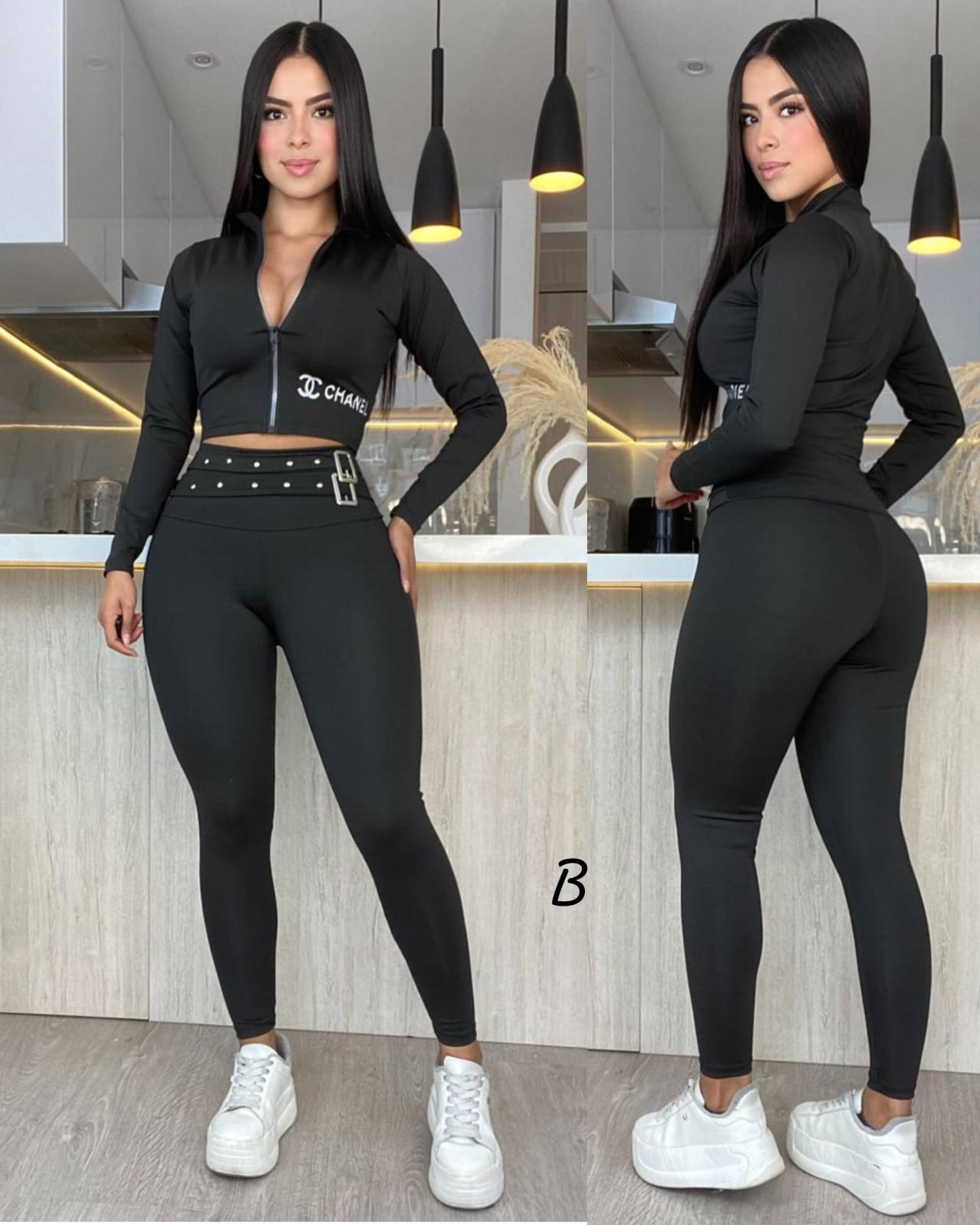 Conjunto 2 Piezas - Chaqueta y Leggings en Suplex Ref: 5020