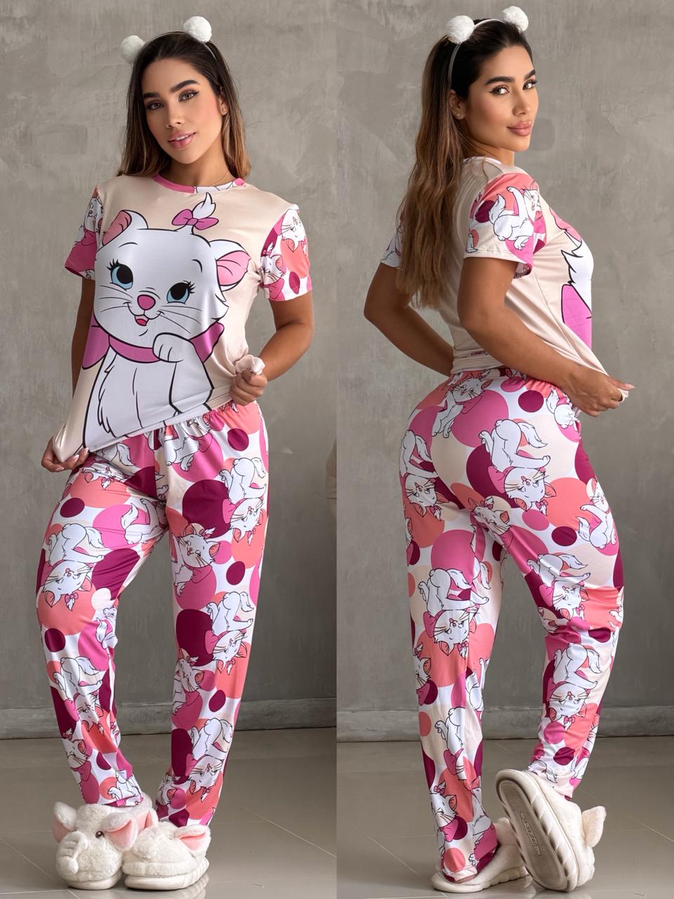 Conjunto 2 Piezas - Pijama en Piel de Durazno Ref: 055