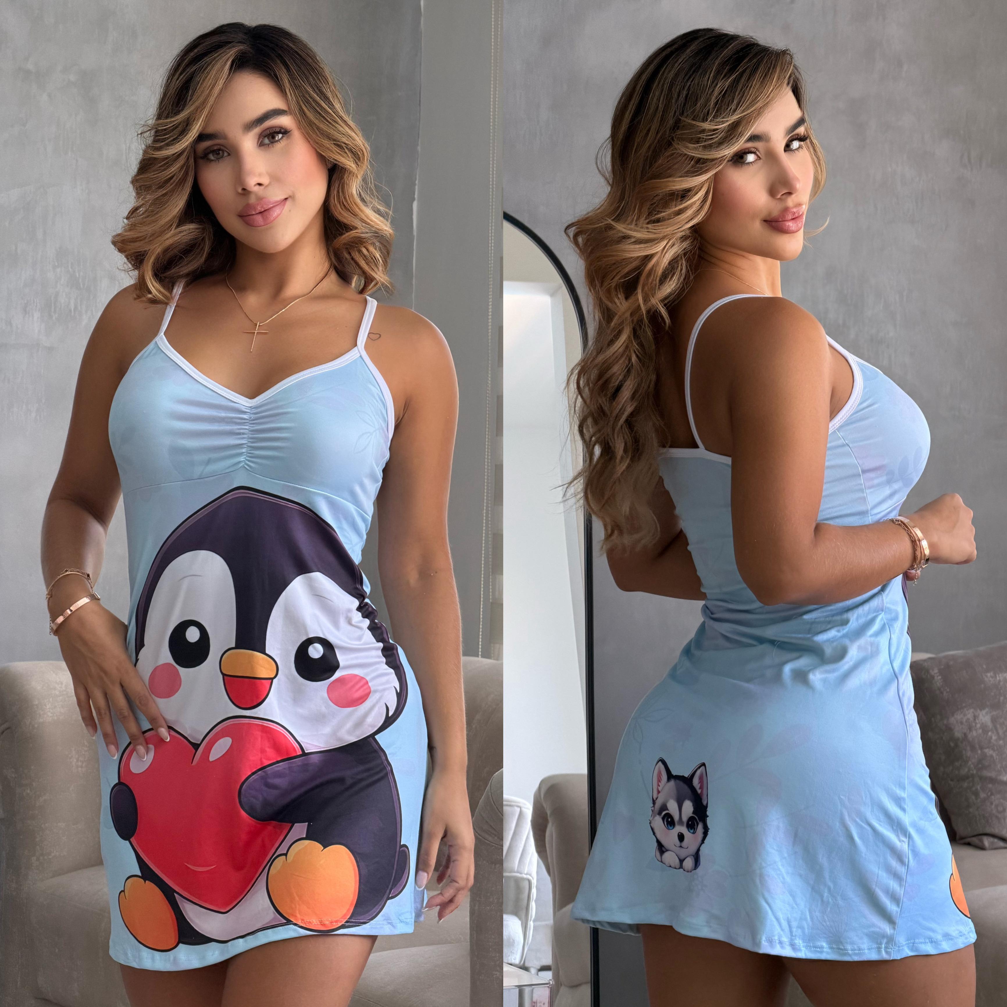 Pijama Bata en Piel de Durazno Ref: 057