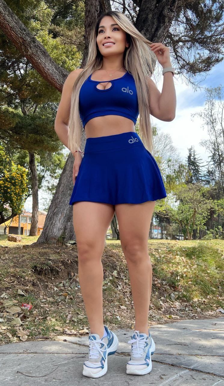 Conjunto 2 Piezas - Falda Shorts y Top Ref: 50100