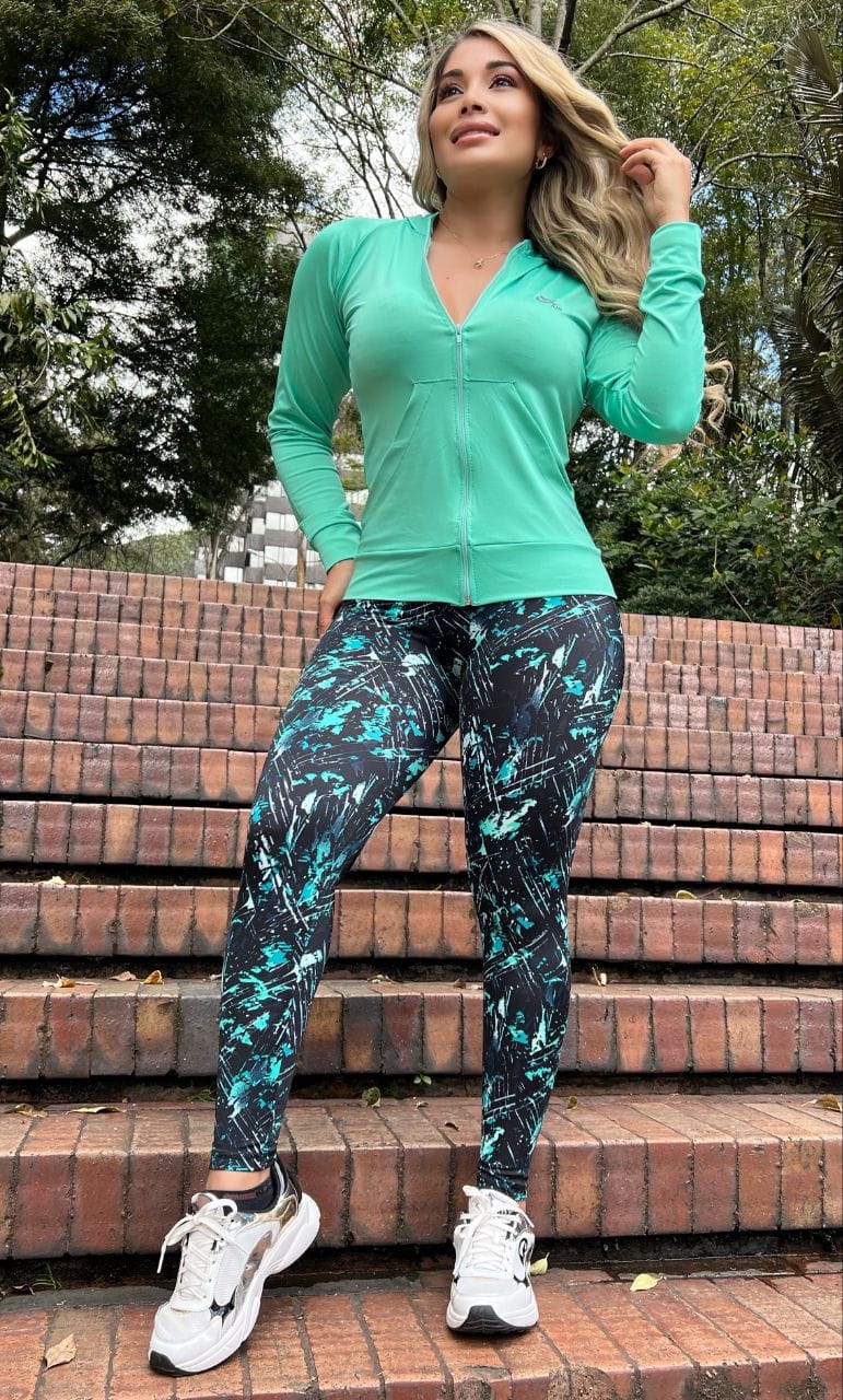 Conjunto 2 Piezas - Leggings y Chaqueta Ref: 1050