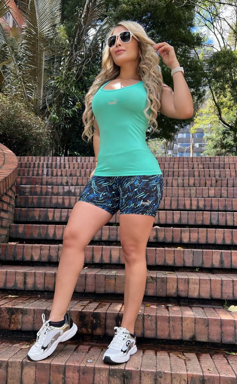 Conjunto 2 Piezas - Shorts y Esqueleto Ref: 5080