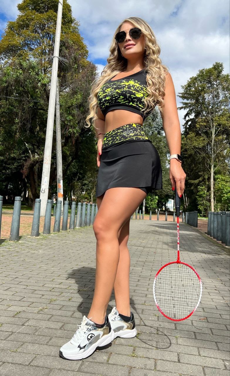 Conjunto 2 Piezas - Falda Shorts y Top Ref: 5425