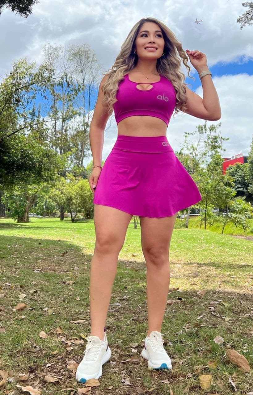 Conjunto 2 Piezas - Falda Shorts y Top Ref: 50100