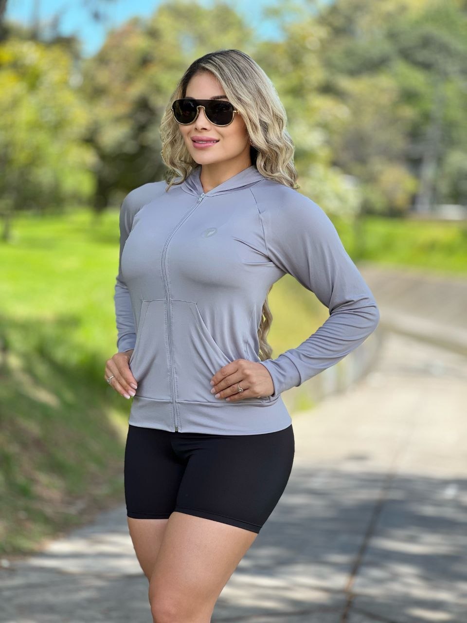 Chaqueta Licra Deportiva Ref: 1030