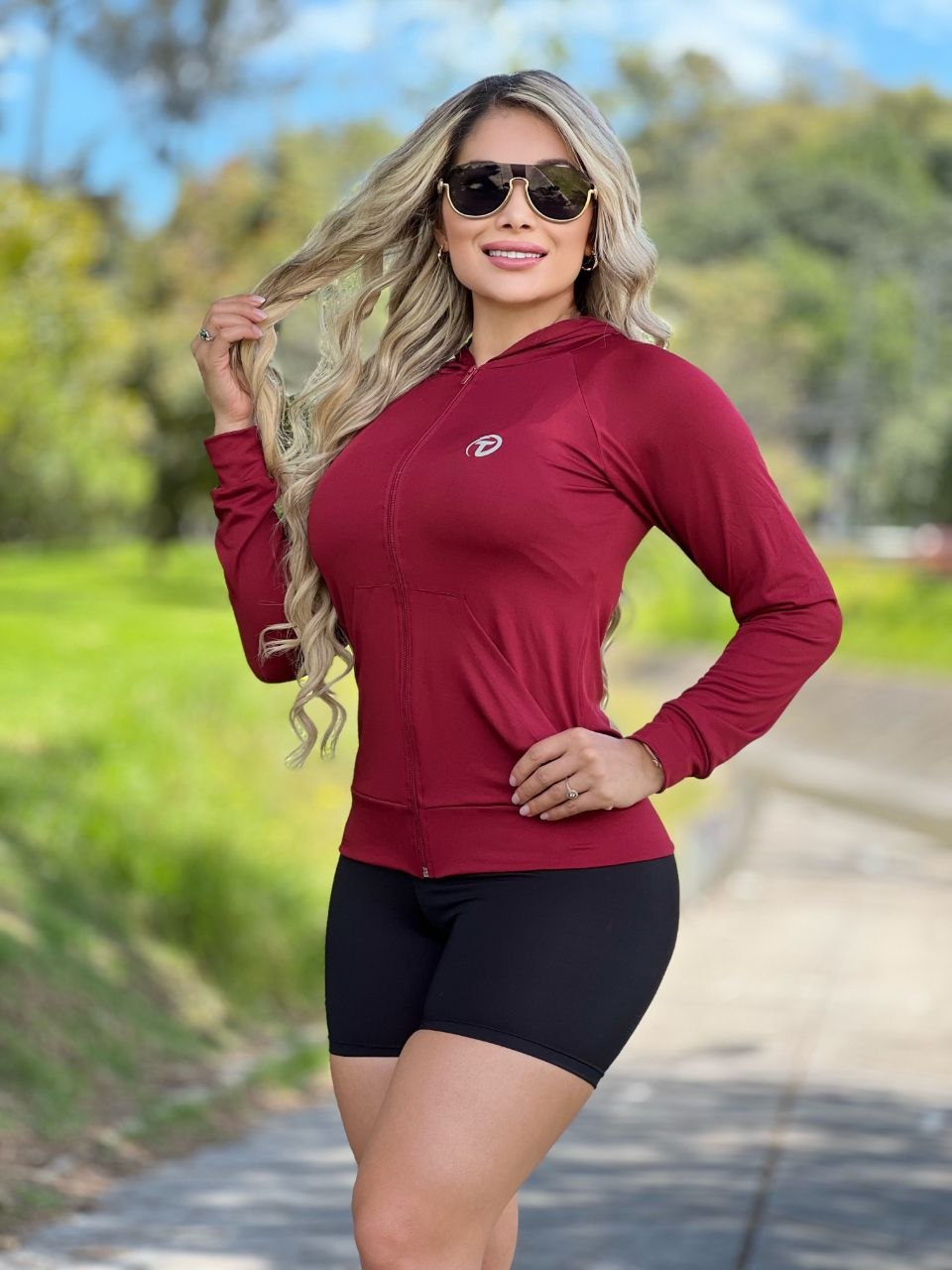 Chaqueta Licra Deportiva Ref: 1030