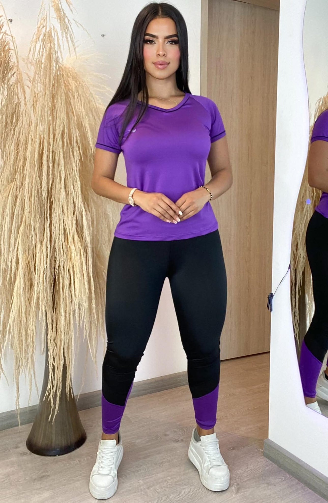 Conjunto 2 Piezas - Leggings y Camiseta Ref: 8020
