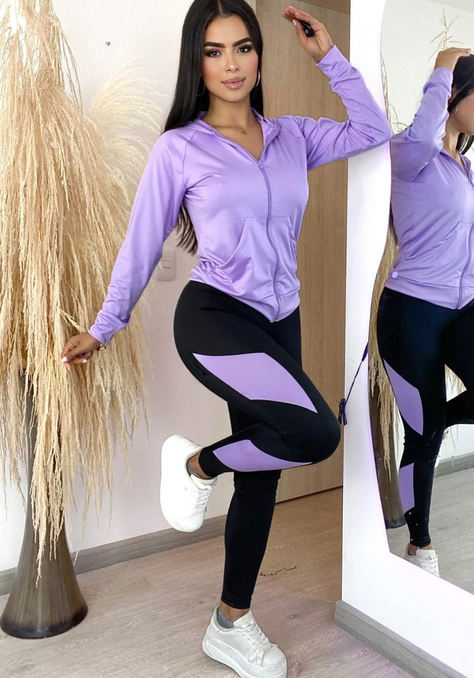 Conjunto 2 Piezas - Leggings y Chaqueta Ref: 10030