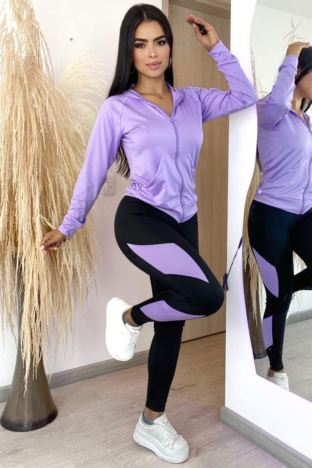 Conjunto 2 Piezas - Leggings y Chaqueta Ref: 10030