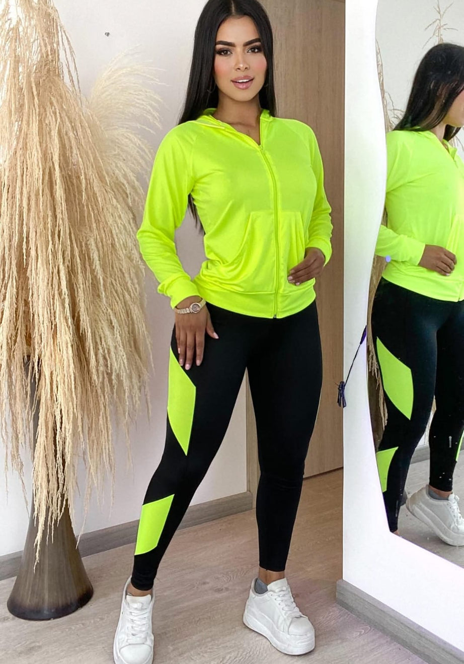 Conjunto 2 Piezas - Leggings y Chaqueta Ref: 10030