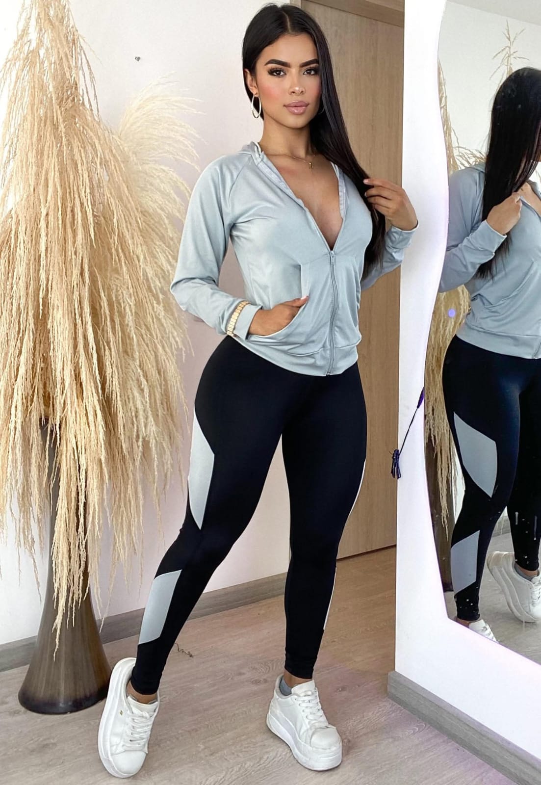 Conjunto 2 Piezas - Leggings y Chaqueta Ref: 10030