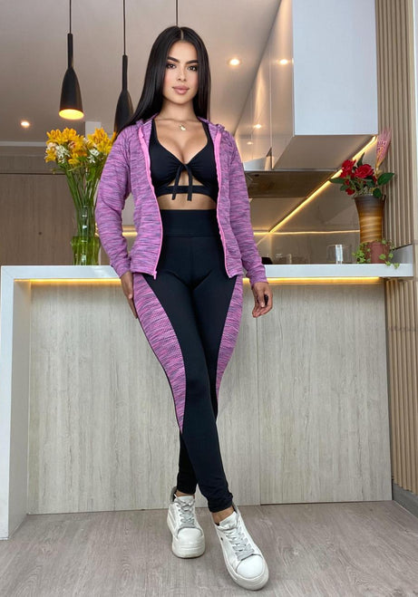 Conjunto 2 Piezas - Leggings y Chaqueta Ref: 10035