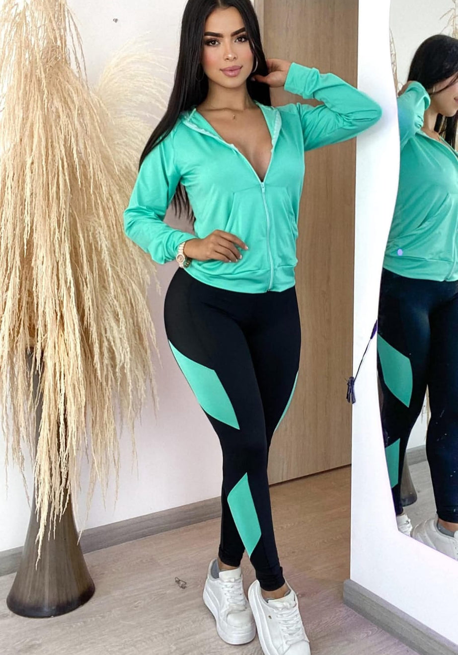 Conjunto 2 Piezas - Leggings y Chaqueta Ref: 10030