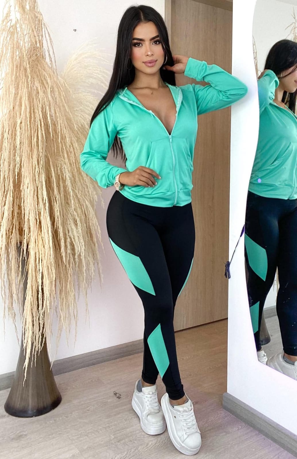 Conjunto 2 Piezas - Leggings y Chaqueta Ref: 10030