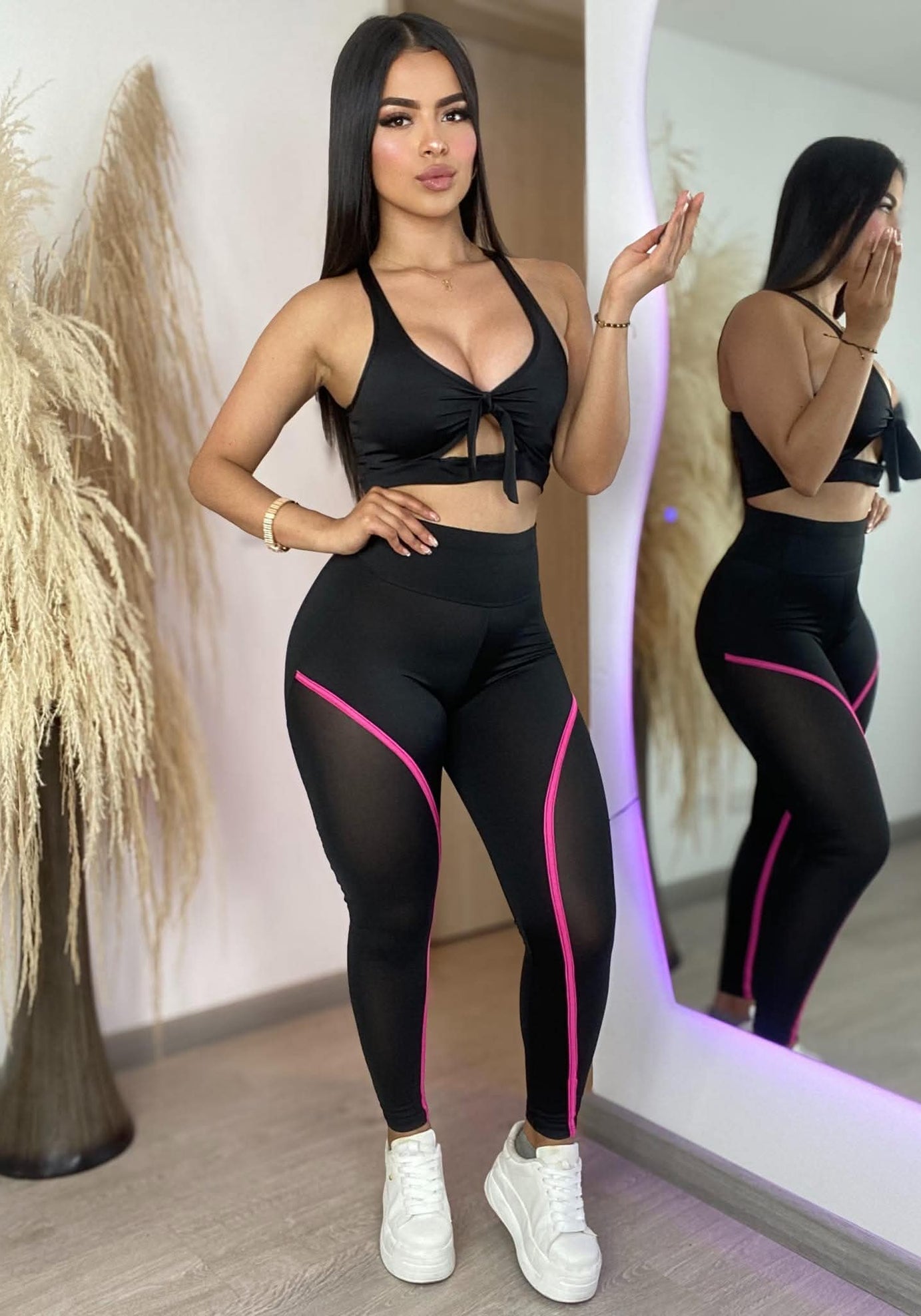 Conjunto 2 Piezas - Leggings y Top Ref: 1022