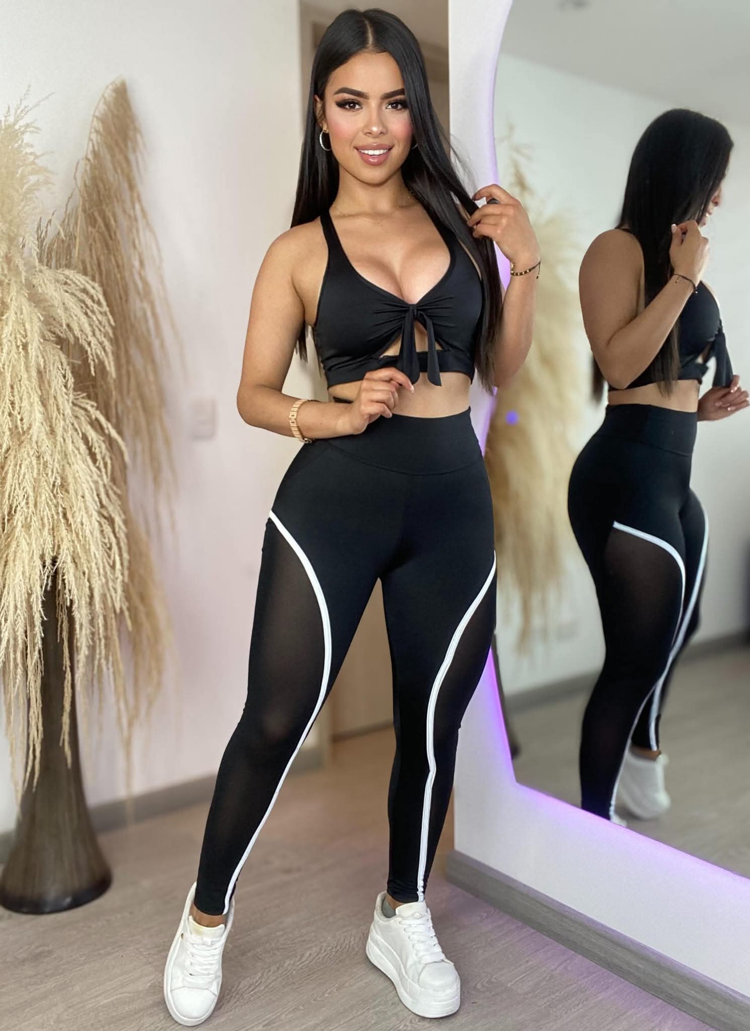 Conjunto 2 Piezas - Leggings y Top Ref: 1022