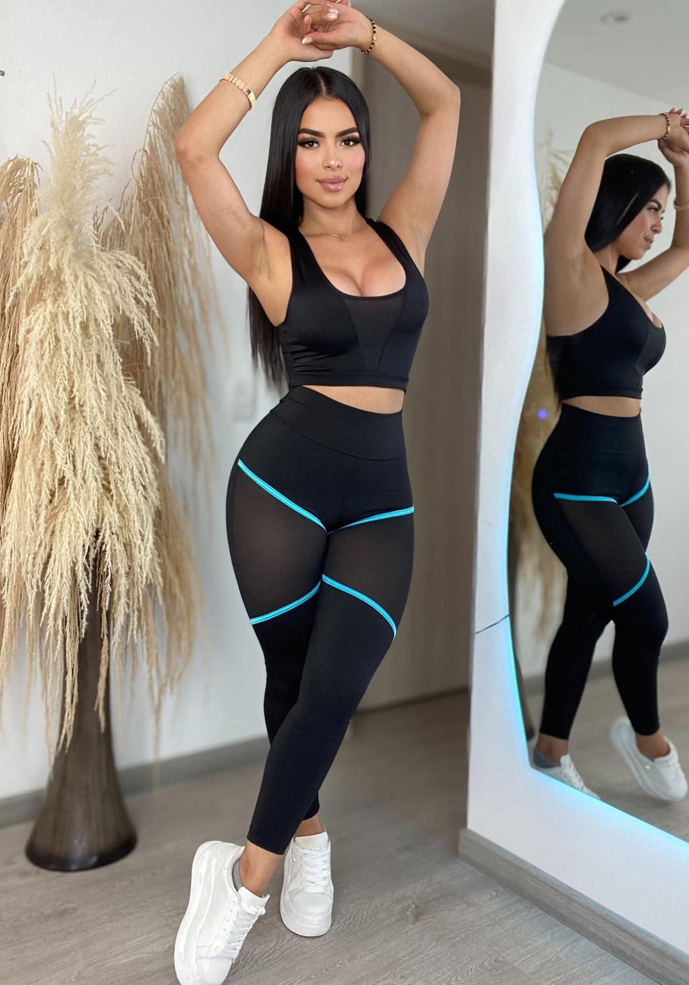 Conjunto 2 Piezas - Leggings y Top Ref: 1022