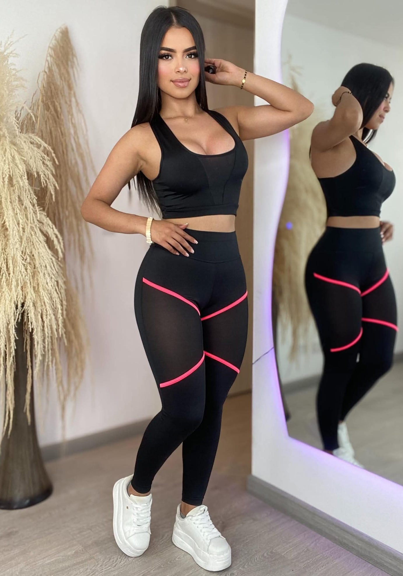 Conjunto 2 Piezas - Leggings y Top Ref: 1022