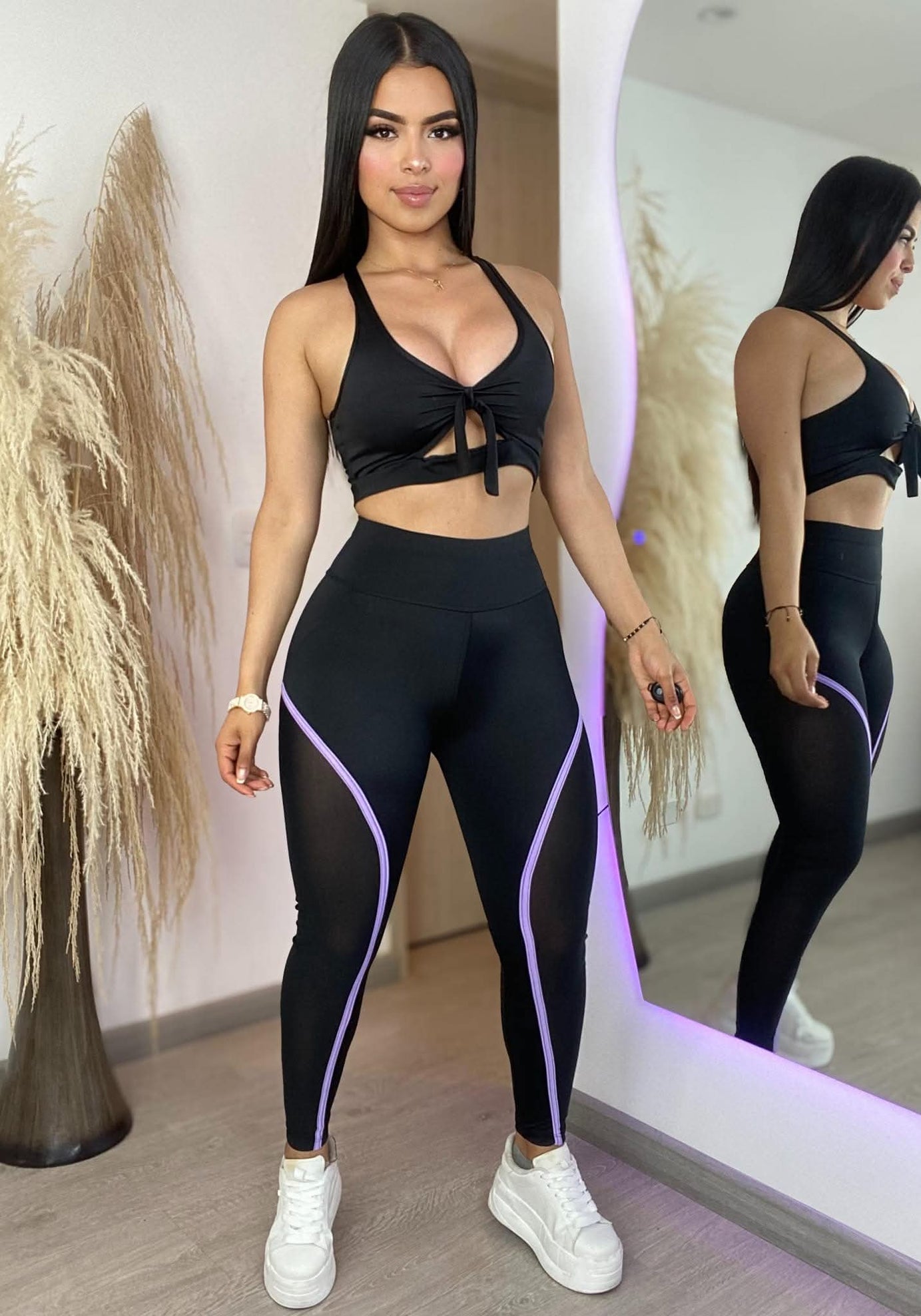 Conjunto 2 Piezas - Leggings y Top Ref: 1022