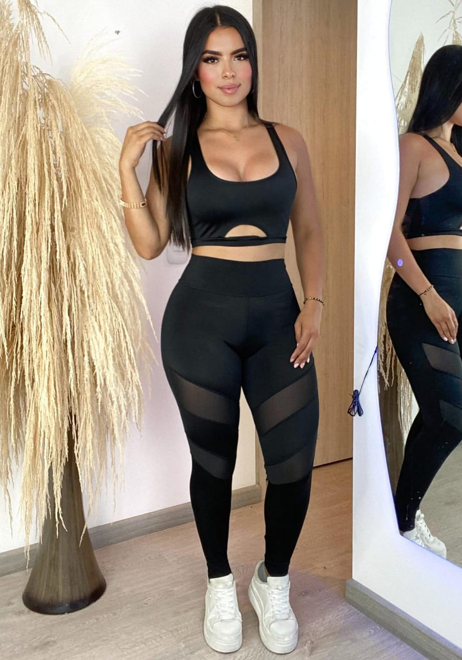 Leggins con Transparencias Ref: 1023