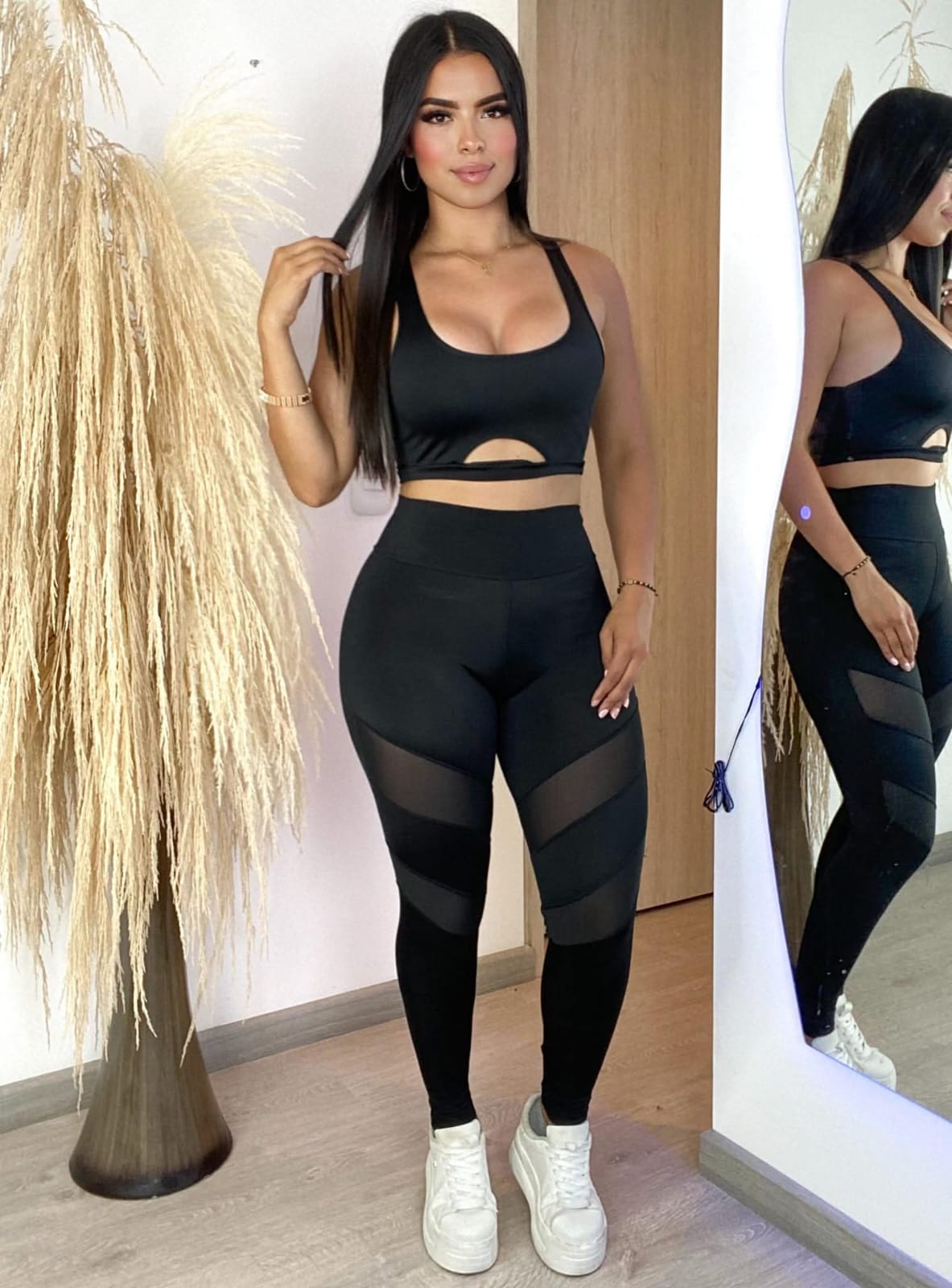 Leggins con Transparencias Ref: 1023