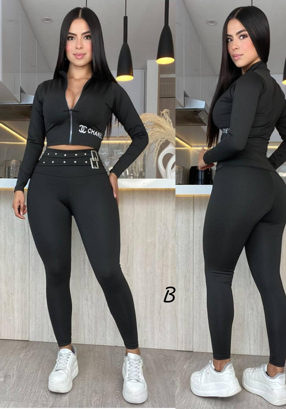 Conjunto 2 Piezas - Chaqueta y Leggings en Suplex Ref: 5020