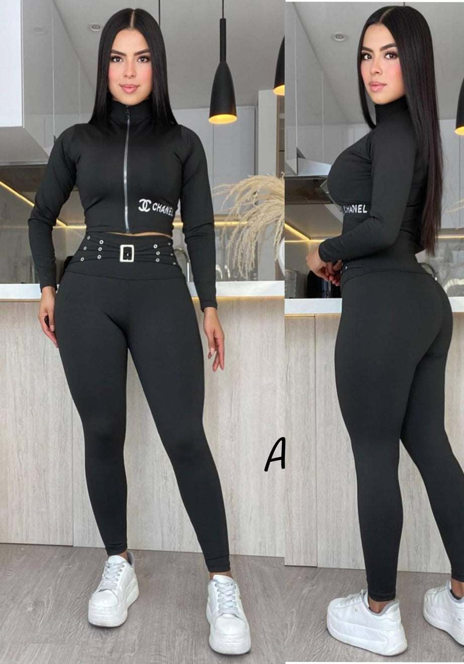 Conjunto 2 Piezas - Chaqueta y Leggings en Suplex Ref: 5020