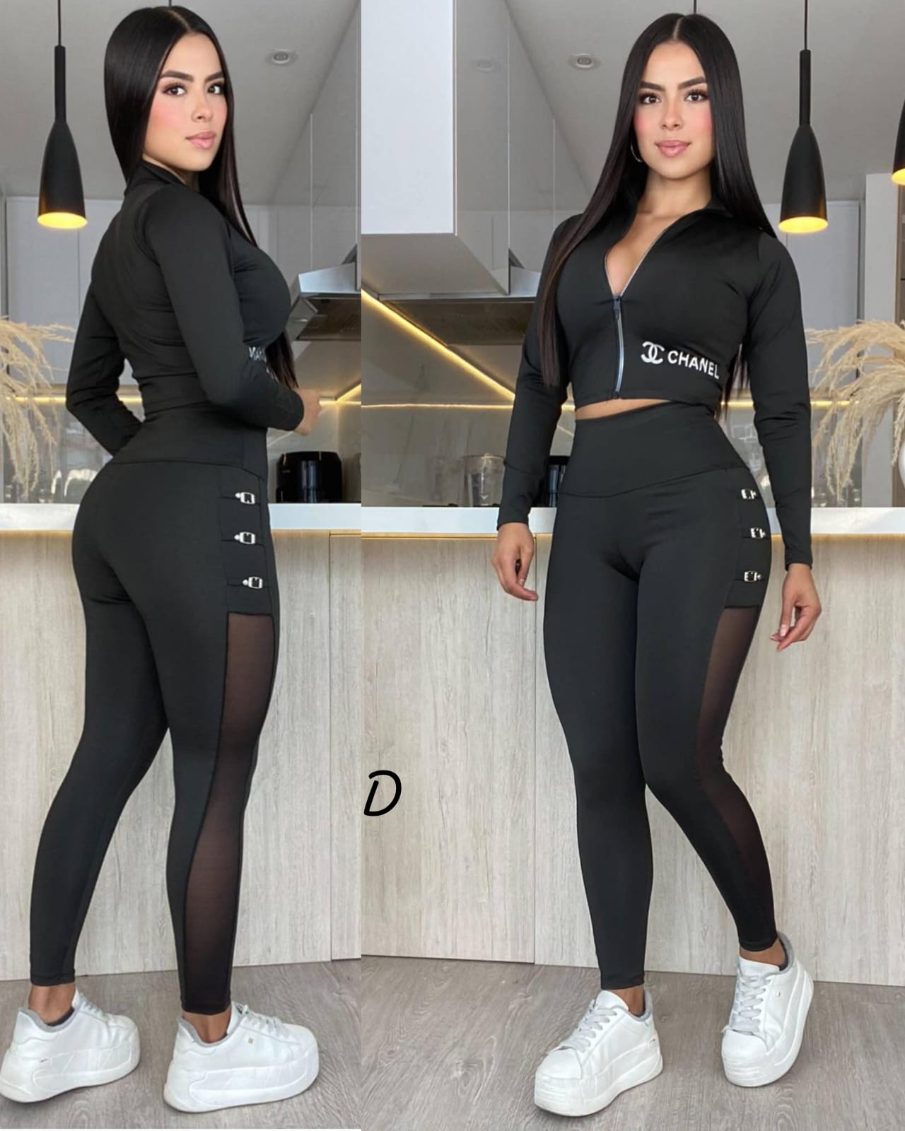 Conjunto 2 Piezas - Chaqueta y Leggings en Suplex Ref: 5020