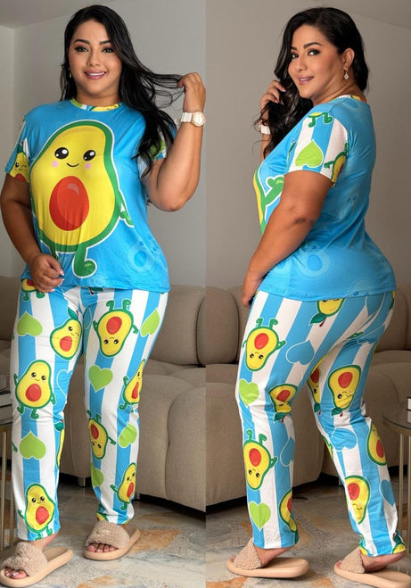 Conjunto 2 Piezas - Pijama en Piel de Durazno Ref: 060