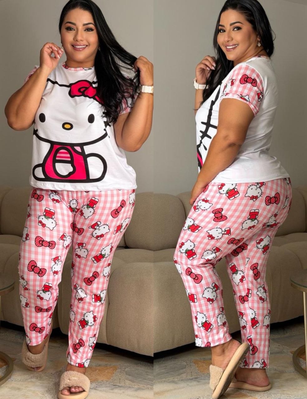 Conjunto 2 Piezas - Pijama en Piel de Durazno Ref: 060