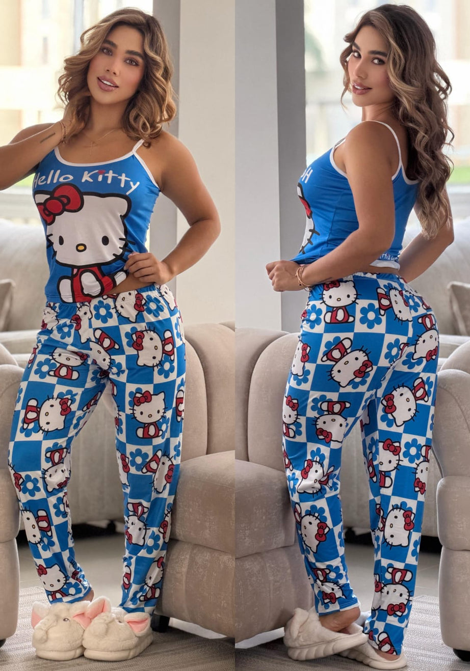 Conjunto 2 Piezas - Pijama en Piel de Durazno Ref: 056