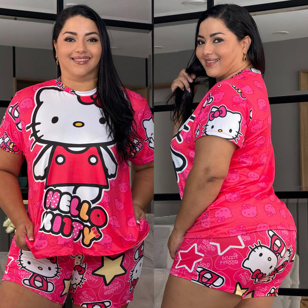 Conjunto 2 Piezas - Pijama en Piel de Durazno Ref: 059
