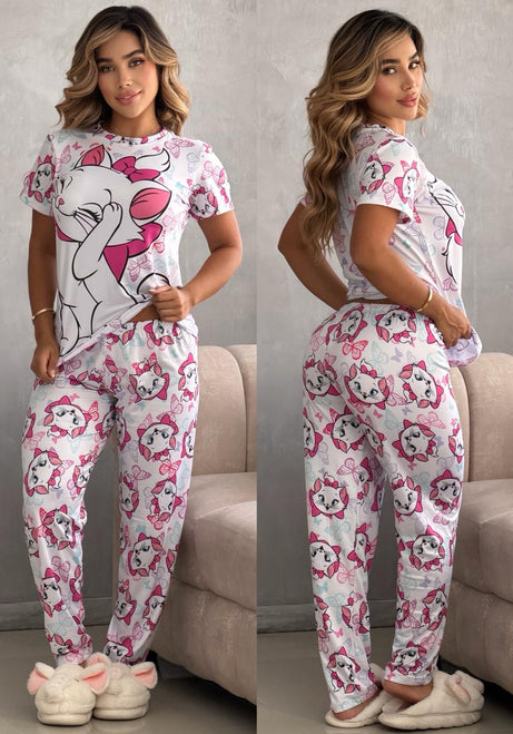 Conjunto 2 Piezas - Pijama en Piel de Durazno Ref: 055