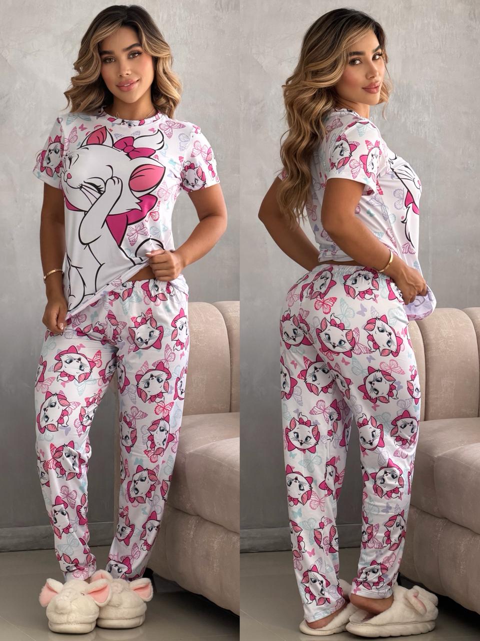 Conjunto 2 Piezas - Pijama en Piel de Durazno Ref: 055