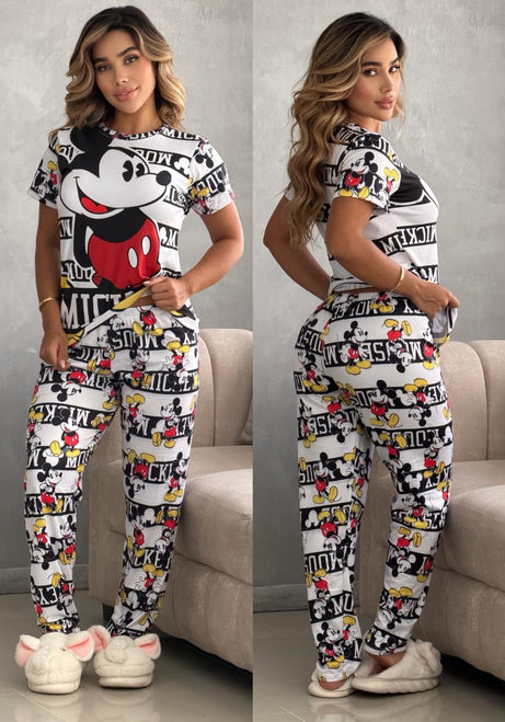 Conjunto 2 Piezas - Pijama en Piel de Durazno Ref: 055