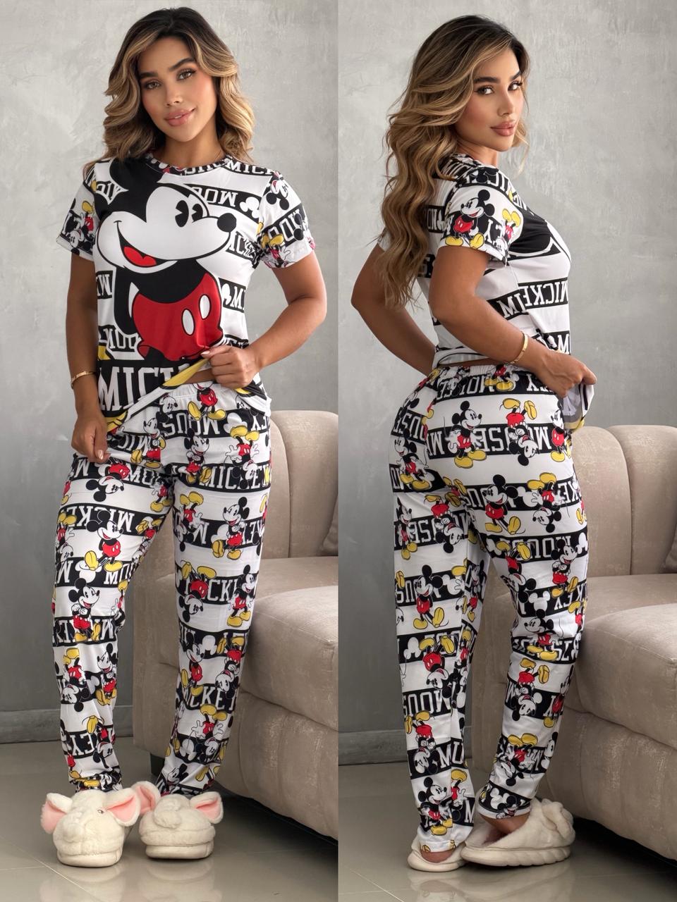 Conjunto 2 Piezas - Pijama en Piel de Durazno Ref: 055