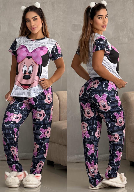 Conjunto 2 Piezas - Pijama en Piel de Durazno Ref: 055
