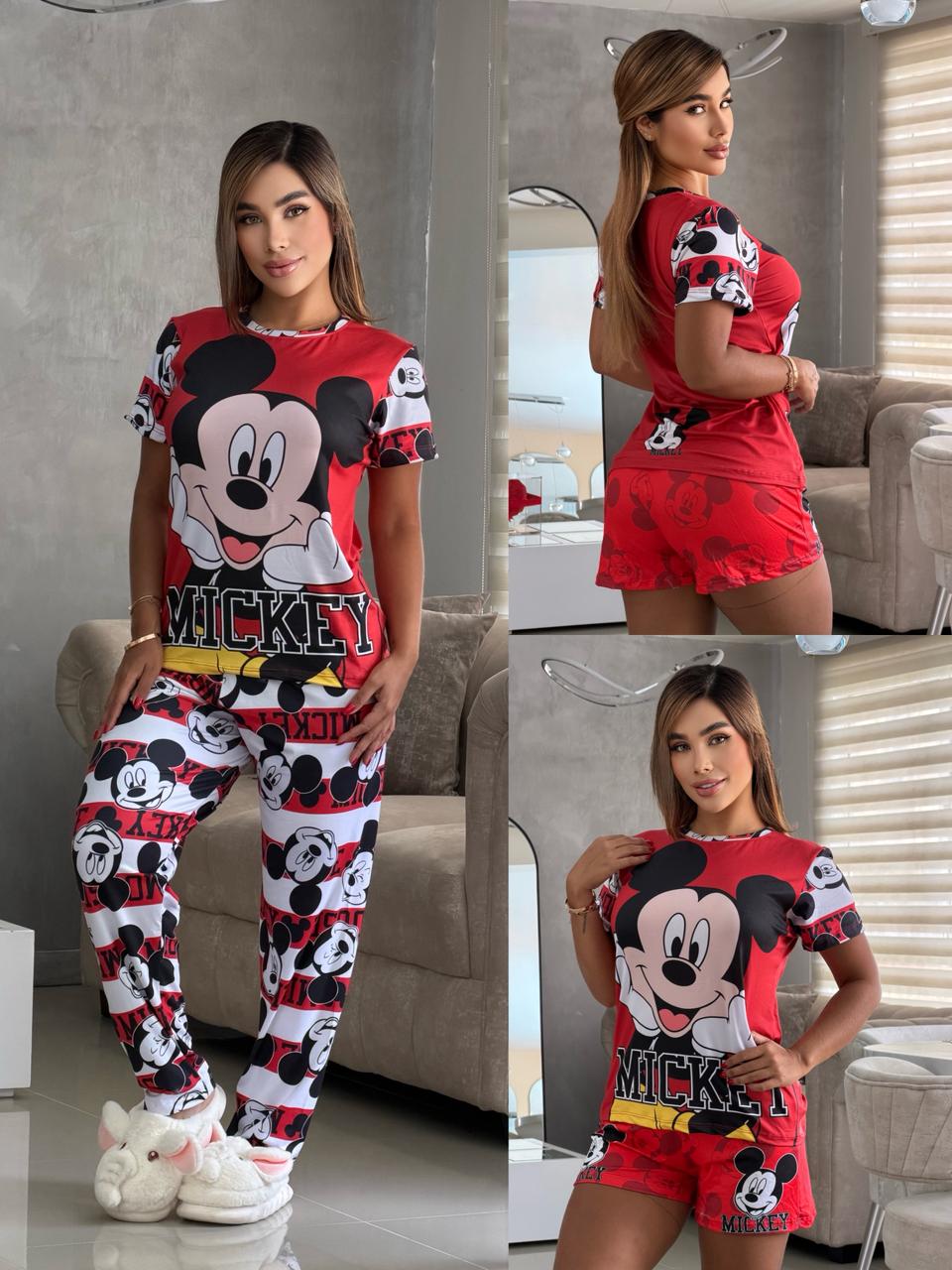Conjunto 2 Piezas - Pijama en Piel de Durazno Ref: 054