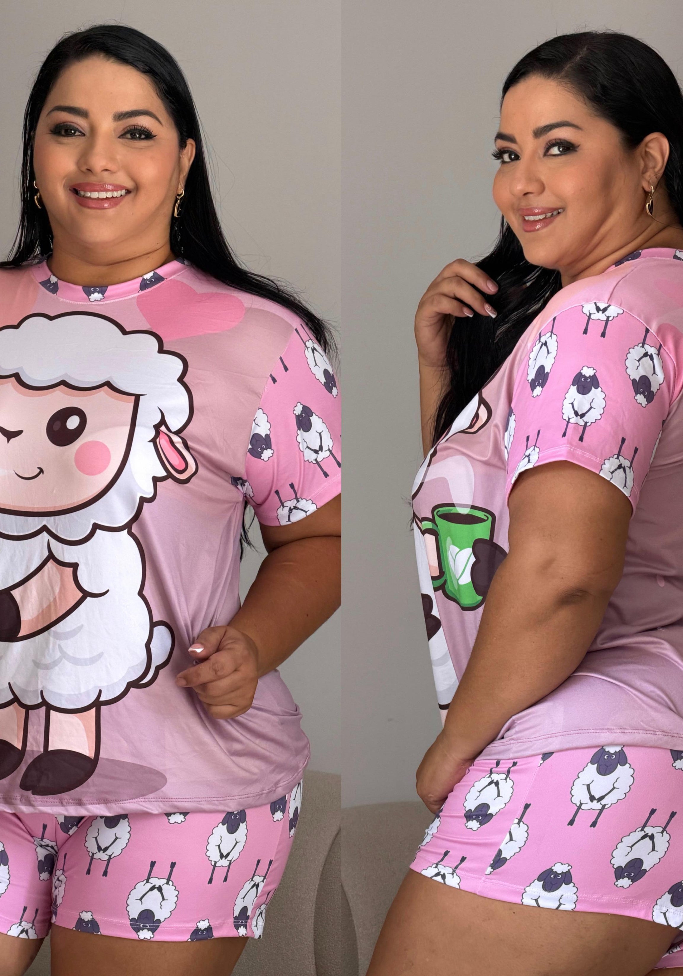 Conjunto 2 Piezas - Pijama en Piel de Durazno Ref: 059