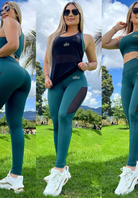 Conjunto 3 Piezas - Leggings, Top y Esqueleto Ref: 5034