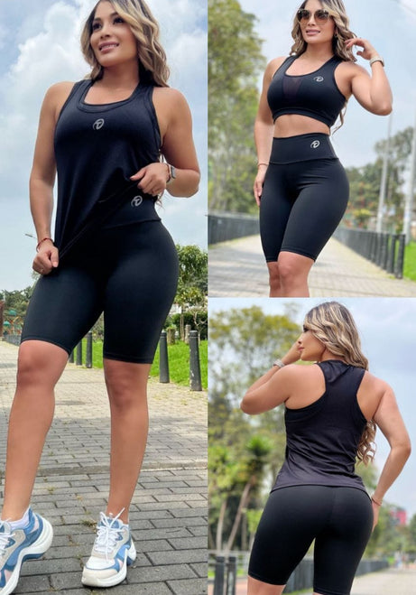 Conjunto 3 Piezas - Bikers, Top y Esqueleto Ref: 5015