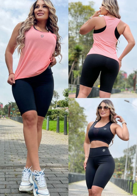 Conjunto 3 Piezas - Bikers, Top y Esqueleto Ref: 5015