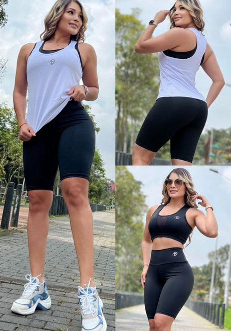 Conjunto 3 Piezas - Bikers, Top y Esqueleto Ref: 5015