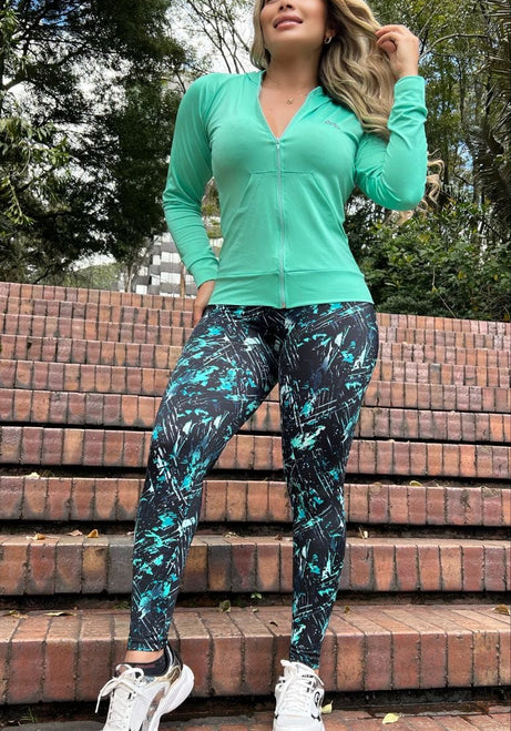 Conjunto 2 Piezas - Leggings y Chaqueta Ref: 1050