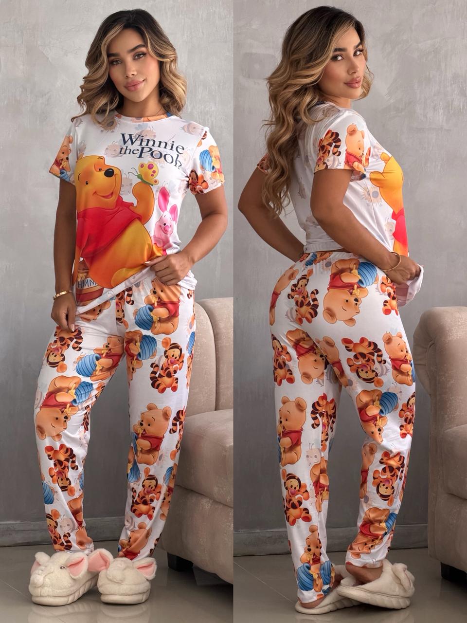 Conjunto 2 Piezas - Pijama en Piel de Durazno Ref: 055