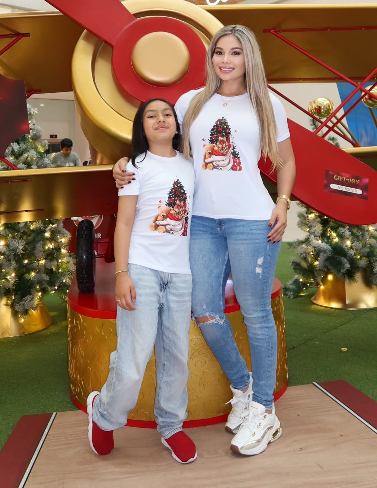 Camiseta Algodón Licrado Premium - Madre e Hija Ref: 04