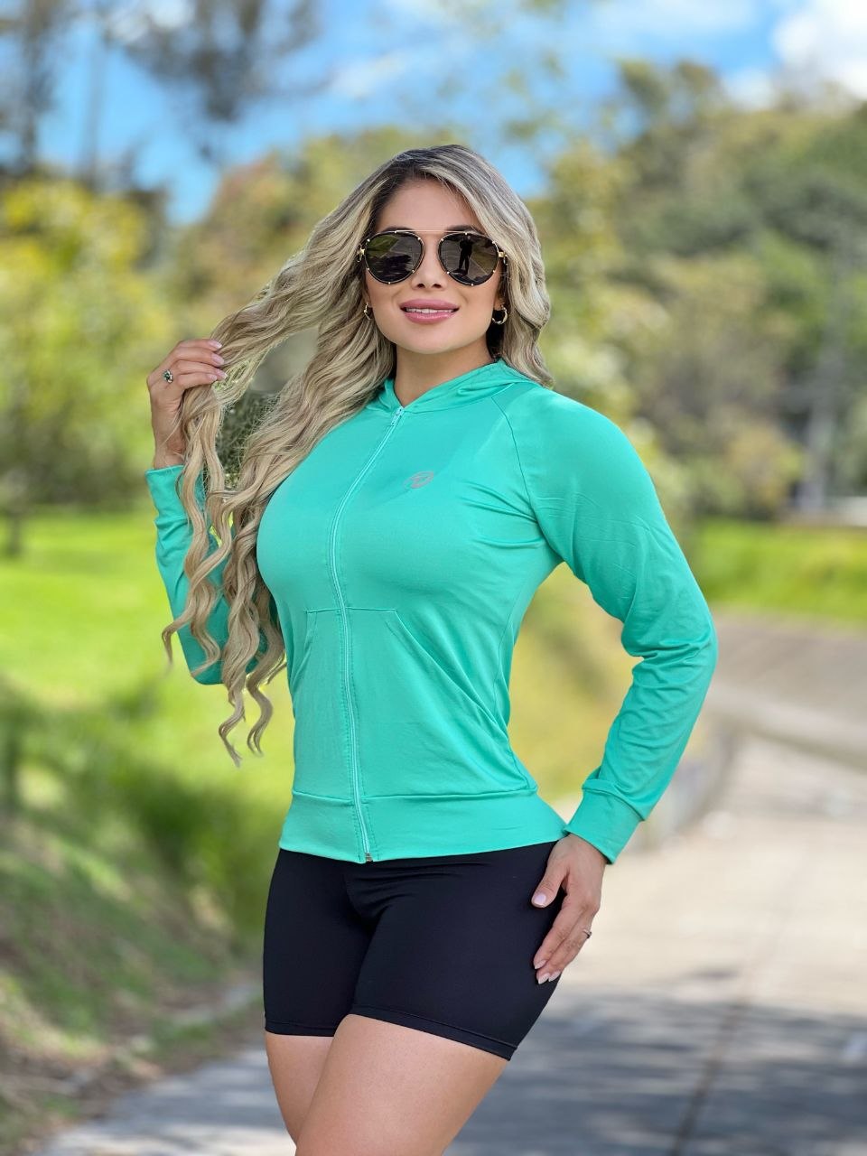 Chaqueta Licra Deportiva Ref: 1030